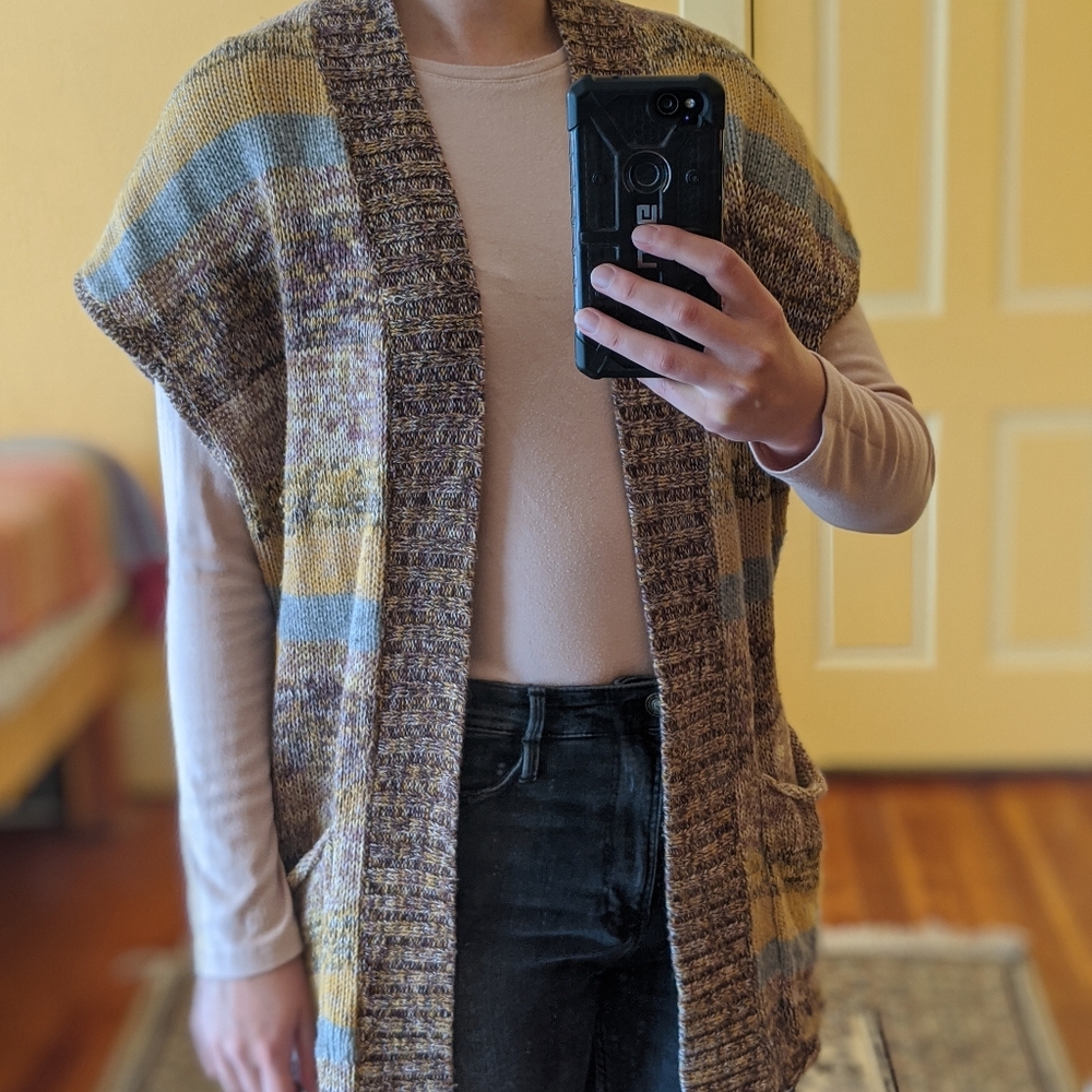 Striped Sweater Vest